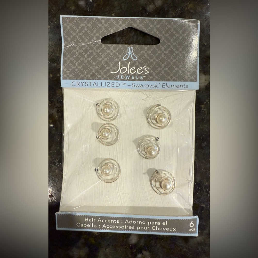 Jeweled hair accents